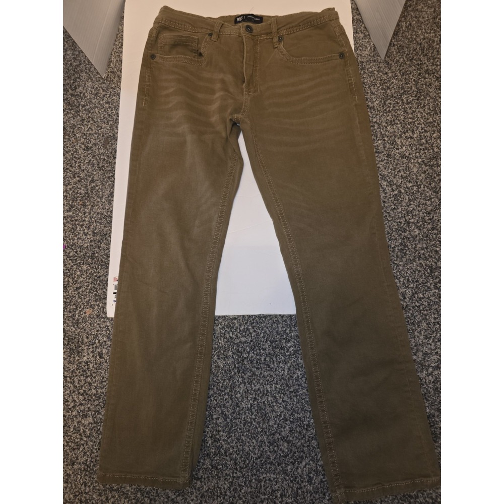 BKE Jake Straight Khaki Pants‎ For Me 31×30. 10" Rise